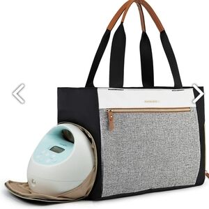 NEW! Mommore Breat Pump And Diaper Bag